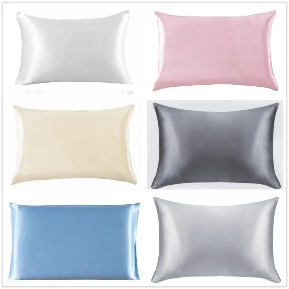 Serene Embrace Silk Satin Pillowcase